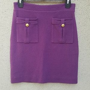 🍇Purple pencil skirt🍇